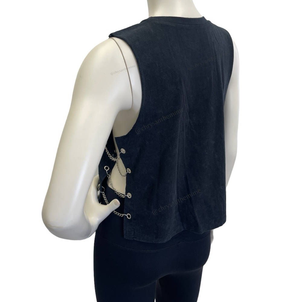 NEW AC/DC WASHED TEE WITH SIDE CHAIN - Picture 4 of 11